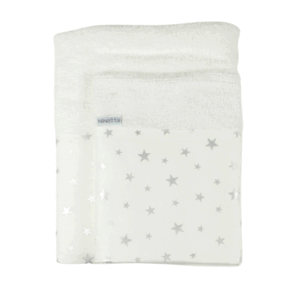 Πετσέτες μπάνιου-χεριών σετ silver-435