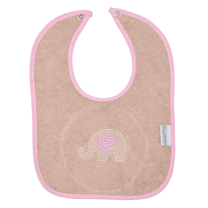 Σαλιάρα με τρουκς χρωματιστή ροζ-916 - Image 4