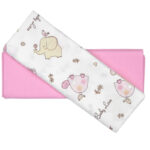 Σεντονάκια λίκνου χελωνάκι ροζ - 478