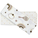 Σεντονάκια λίκνου κουδουνίστρα μπεζ - 478